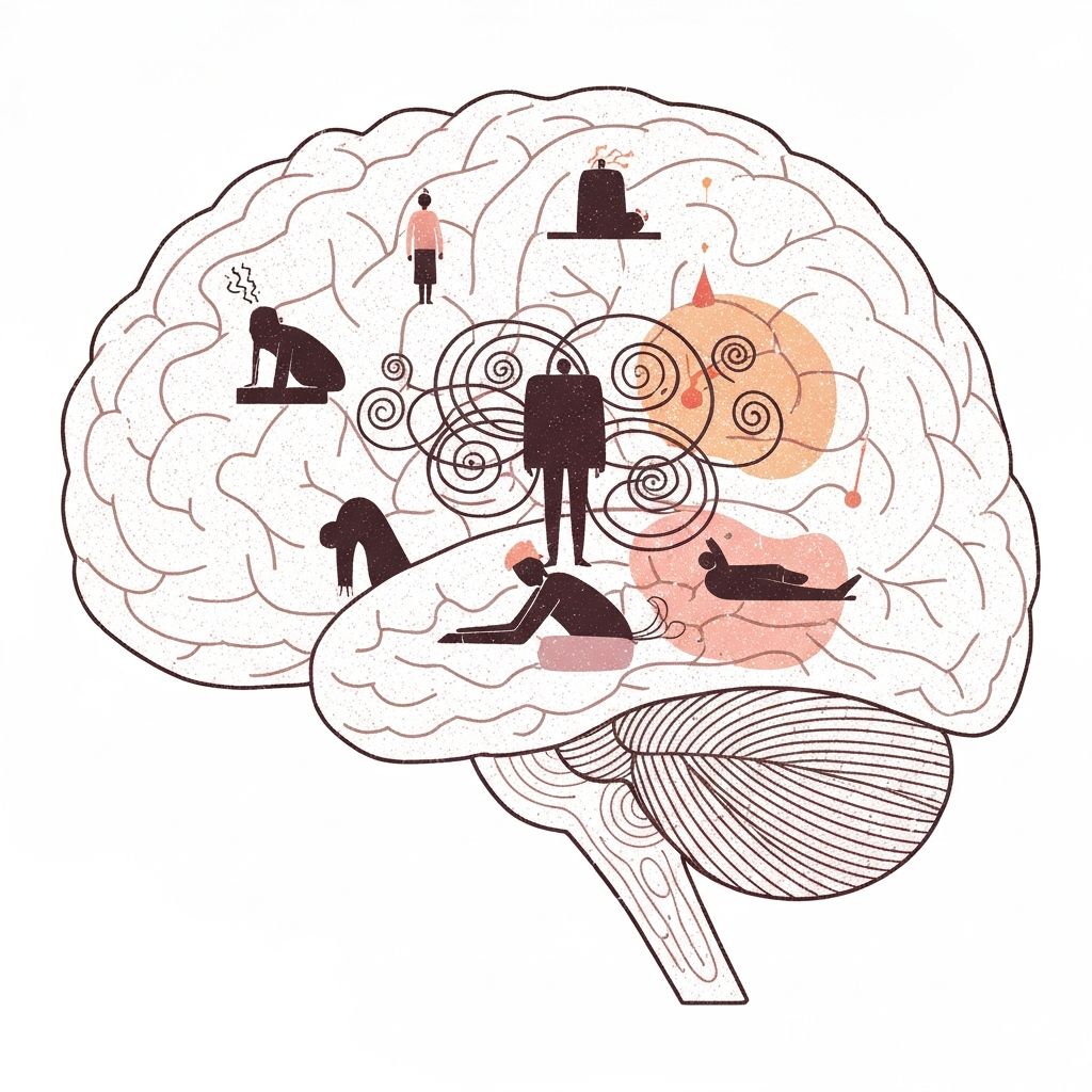 Brain and mental health visualization
